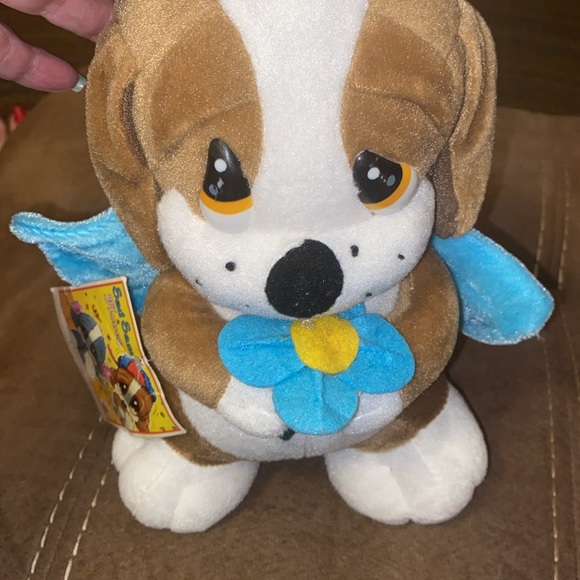 Vintage Nanco plush toy Dog w Angel wings NWT Sad Sam & Honey stuffed animal - Picture 9 of 10